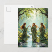 Carte Postale Collecte d'elf (Devant / Derrière)