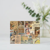 Carte Postale Collecte des médicaments (Debout devant)