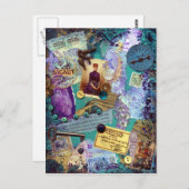 Carte postale Collectée - Souvenirs (Devant / Derrière)