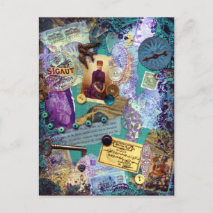 Carte postale Collectée - Souvenirs