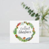 Carte postale Collecter les aventures (Debout devant)