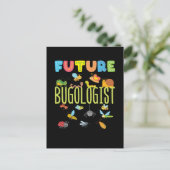 Carte Postale Collecteur d'insectes bugs futur Bugologist (Debout devant)