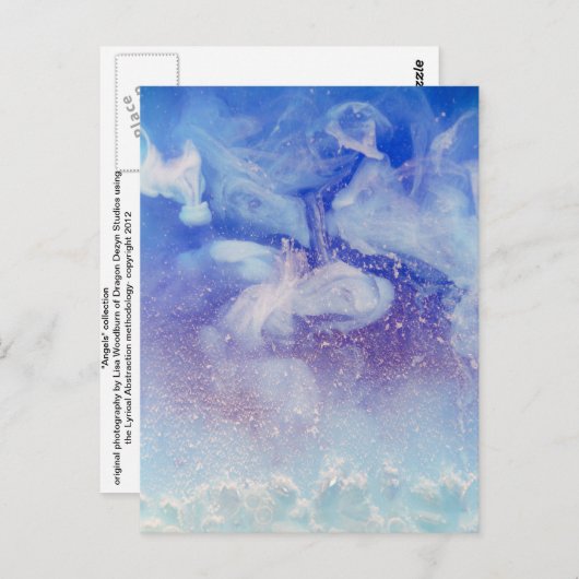 Carte Postale Collection "Anges" (Devant / Derrière)