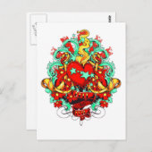 Carte Postale Collection Annunaki "libre" (Devant / Derrière)