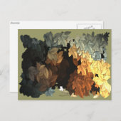 Carte Postale Collection AUTOMNE FEUILLES (Devant / Derrière)