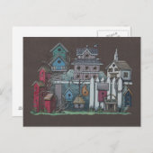 Carte Postale Collection Birdhouse (Devant / Derrière)