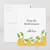 Carte Postale Collection Bloom Lemon  (Devant / Derrière)