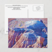 Carte Postale Collection "Blue Tipped Hills" (Devant / Derrière)
