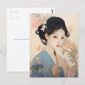 Carte Postale Collection Cadeaux femmes chinoises (Devant / Derrière)