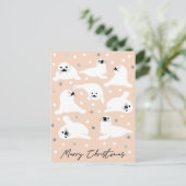 Carte Postale Collection d'animaux de l'Arctique - Phoques (Debout devant)