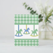 Carte Postale Collection de carrousels pour bébés (Debout devant)
