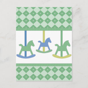 Carte Postale Collection de carrousels pour bébés