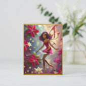 Carte Postale Collection de fées de Noël Tint de Plum Coiffure n (Debout devant)