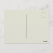 Carte Postale Collection de la papillon Moth Nature Dessin (Dos)