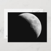 Carte Postale Collection de phase de lune (Devant / Derrière)