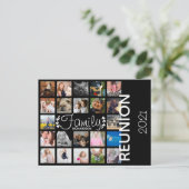 Carte Postale Collection de photos de famille moderne Réunion de (Debout devant)