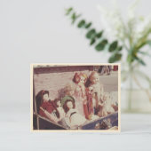 Carte Postale Collection de poupées vintage (Debout devant)