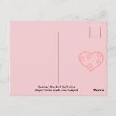 Carte Postale Collection de promotion de livre - (Dos)