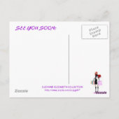 CARTE POSTALE COLLECTION DE REINE SHOPPING (Dos)