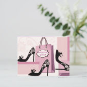 CARTE POSTALE COLLECTION DE REINE SHOPPING (Debout devant)