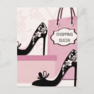CARTE POSTALE COLLECTION DE REINE SHOPPING