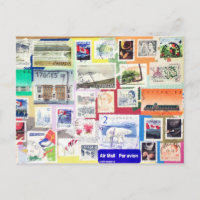 Collection de timbres