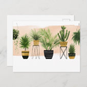 Carte Postale Collection d'oasis intérieure (Devant / Derrière)