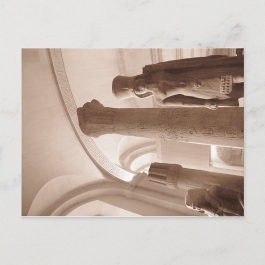 Carte Postale Collection égyptienne au Musée du Louvre à Paris (Devant)