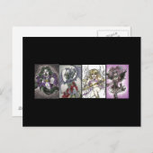 Carte postale Collection Good and Evil Art (Devant / Derrière)