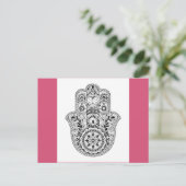 CARTE POSTALE COLLECTION HAMSA (Debout devant)