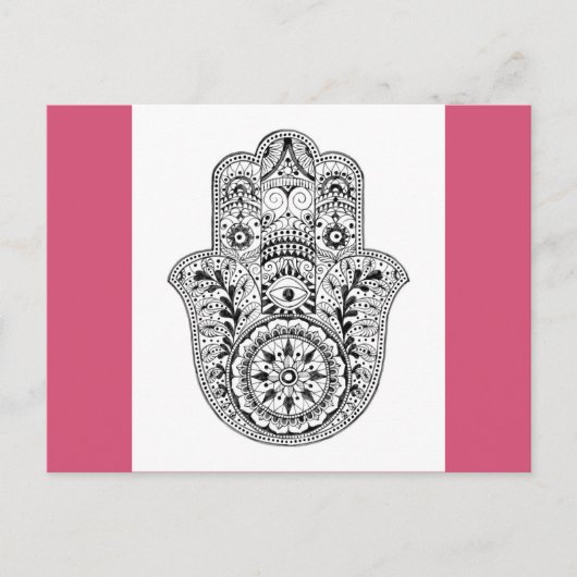CARTE POSTALE COLLECTION HAMSA (Devant)