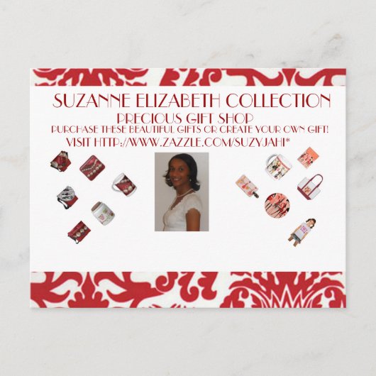 CARTE POSTALE COLLECTION LADY ELEGANCE (Devant)