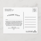 Carte Postale Collection Mariage Silhouette Art Déco (Dos)