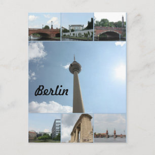 Carte Postale Collection photo de l'architecture de Berlin