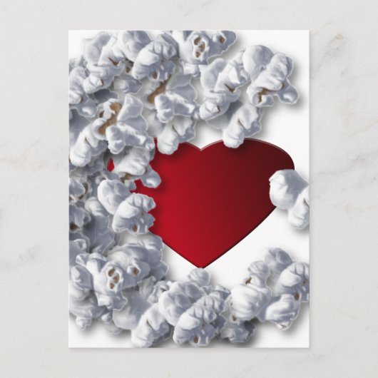 Carte Postale Collection Popcorn Lover (Devant)