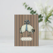 Carte Postale Collection Pretty Bow Sheep™ - (Debout devant)