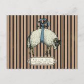 Carte Postale Collection Pretty Bow Sheep™ - (Devant)