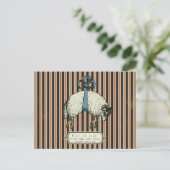 Carte Postale Collection Pretty Bow Sheep™ - (Debout devant)