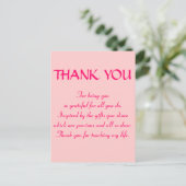 CARTE POSTALE COLLECTION PRINCESSE ROSE (Debout devant)