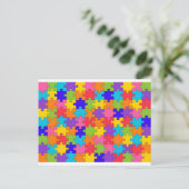 Carte Postale Collection puzzled (Debout devant)