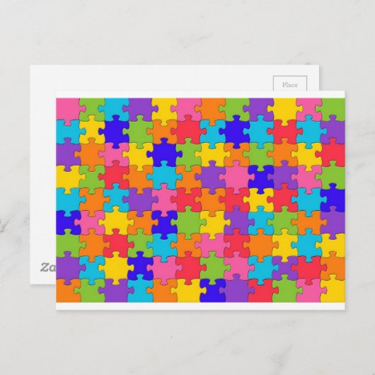 Carte Postale Collection puzzled (Devant / Derrière)