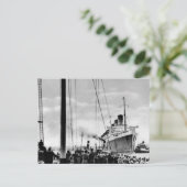 Carte Postale Collection Queen Mary RMS (Debout devant)