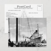 Carte Postale Collection Queen Mary RMS (Devant / Derrière)