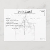 Carte Postale Collection Queen Mary RMS (Dos)