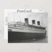 Carte Postale Collection Queen Mary RMS (Devant / Derrière)