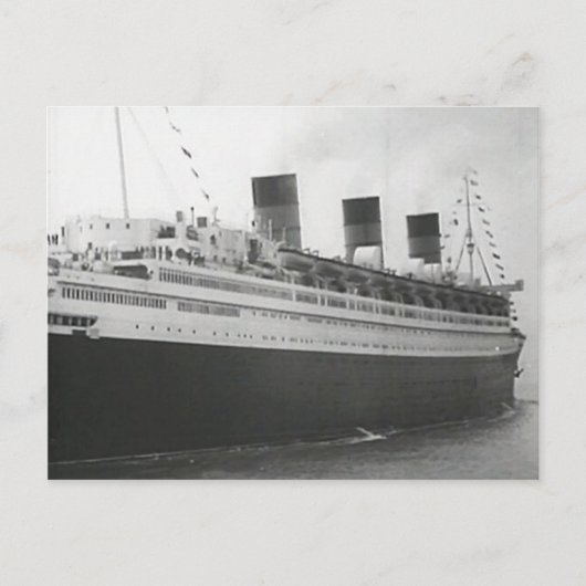 Carte Postale Collection Queen Mary RMS (Devant)
