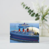 Carte Postale Collection Queen Mary RMS (Debout devant)