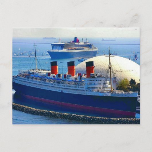 Carte Postale Collection Queen Mary RMS (Devant)