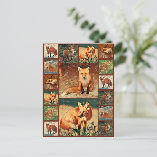 Carte Postale Collection Red Fox (Debout devant)