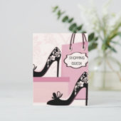 CARTE POSTALE COLLECTION SHOPPING QUEEN (Debout devant)